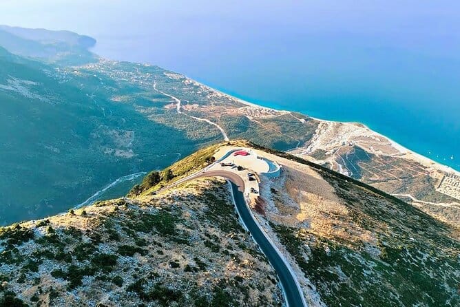 Ziel Südküste — original Enduro Albania Foto